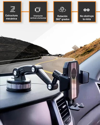 SOPORTE CELULAR 360° PARA AUTO