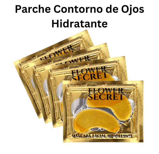 ✨ Pack de 10 Pares (20 Parches) de Mascarillas Hidratantes para Ojeras Gold ✨