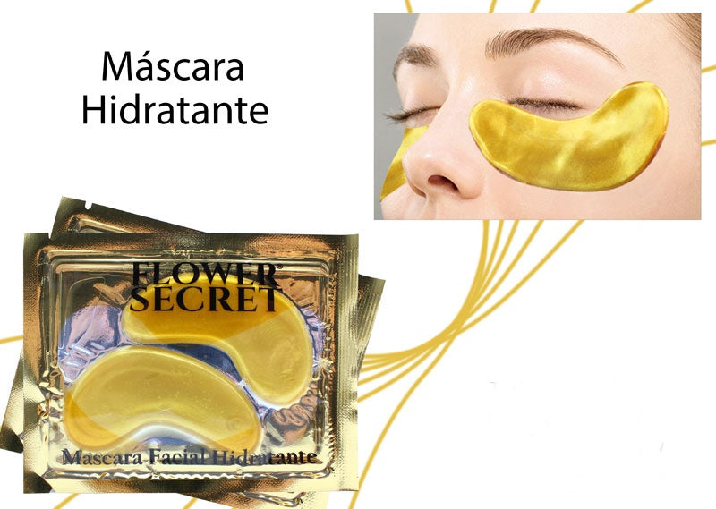 ✨ Pack de 10 Pares (20 Parches) de Mascarillas Hidratantes para Ojeras Gold ✨