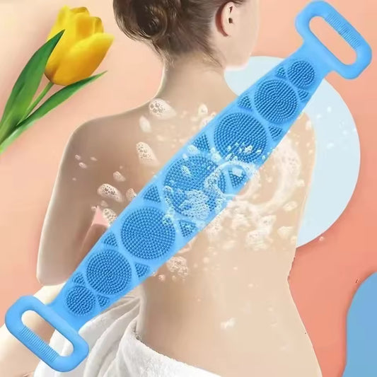 🌺CEPILLO DE BAÑO DE GOMA EXFOLIANTE